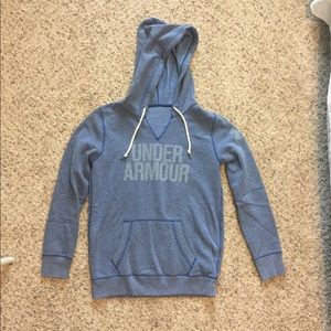 Blue under armour sweatshirt
